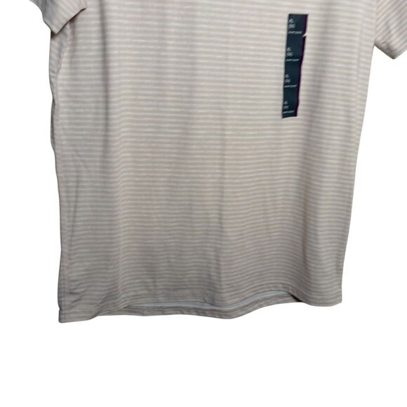 All In Motion Girl's XL Striped Brown Athletic Crew Neck Shirt Top NWT - Picture 3 of 11